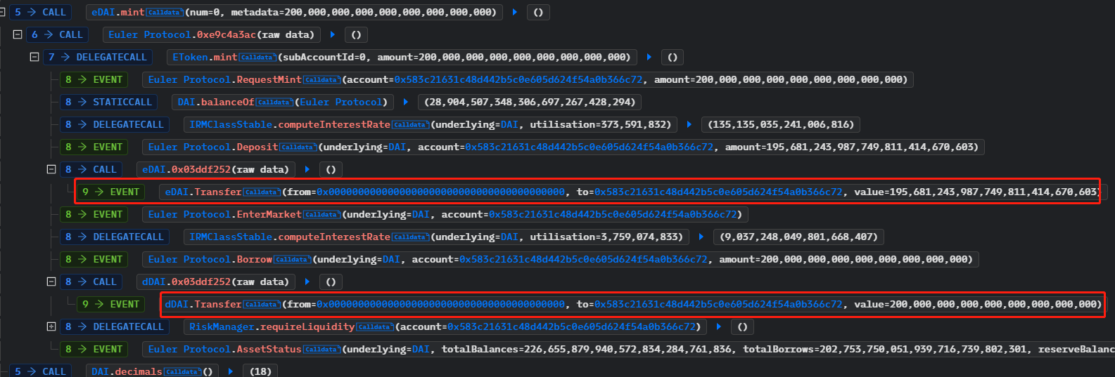 EulerFinance漏洞分析：如何遭闪电贷攻击，损失1.97亿美金！4